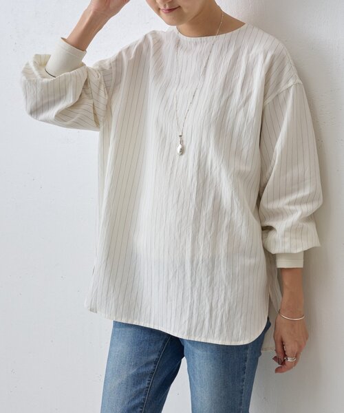 袖口ニットシャツ（シャツ/ブラウス）｜BEARDSLEY（ビアズリー）の