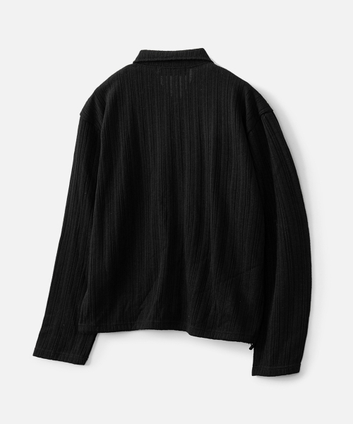 VASTIC(バスティック)の「ジップニットカーディガン_ブラック(カーディガン/ボレロ・メンズ・その他・MEDIUM/LARGE)」の3枚目の写真