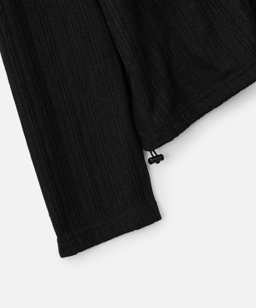 VASTIC(バスティック)の「ジップニットカーディガン_ブラック(カーディガン/ボレロ・メンズ・その他・MEDIUM/LARGE)」の7枚目の写真