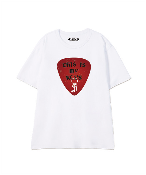 BY.L(バイエル)の「ディスマイキー 半袖Tシャツ ホワイト(Tシャツ/カットソー・メンズ・その他・MEDIUM/LARGE/X-LARGE)」の1枚目の写真