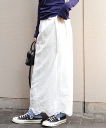 THE SHINZONE（ザ　シンゾーン）の「THE SHINZONE/シンゾーン　レースエプロンスカート　LACE APRON SKIRT　26SMSSK02　2点セット（スカート）」