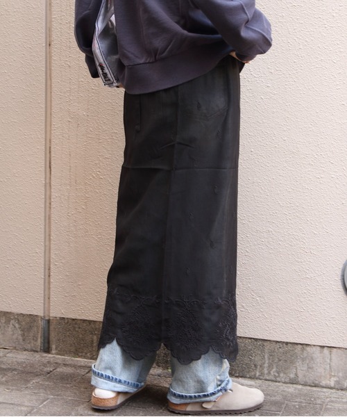 THE SHINZONE/シンゾーン レースエプロンスカート LACE APRON SKIRT