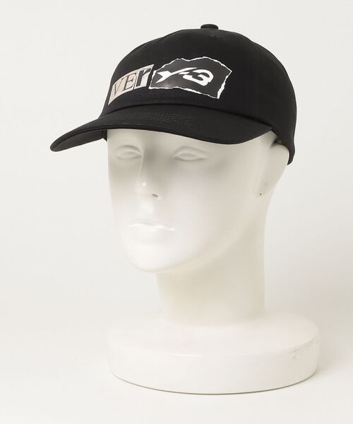 Y-3(ワイスリー)の「Y-3 GRAPHIC DAD CAP(キャップ・メンズ・ブラック・SMALL/MEDIUM/LARGE)」の3枚目の写真