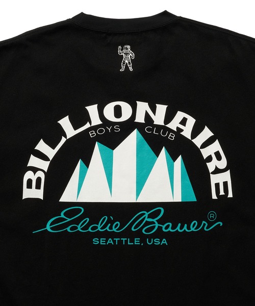 Eddie Bauer(エディーバウアー)の「BILLIONAIRE BOYS CLUB×Eddie Bauer / コットン半袖Tシャツ #3(Tシャツ/カットソー・メンズ・ホワイト/ブラック・L/M)」の8枚目の写真