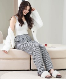 パンツ ボトムス ズボン ルームウェア チェック柄 カジュアル レディース 春 夏 秋 冬 ロング丈 ショート丈 ゆったり シンプル 大きいサイズ 部屋着 普段着 快適 おしゃれ ルーズ デイリー ブラック ピンク ブラウン パ^プル 黒 茶色 桃色 紫 M L
