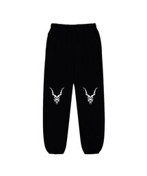EIGHTVOLUME（エイトボリューム）の「EV Kudu Skull Jogger Pants (Black)（スウェットパンツ）」