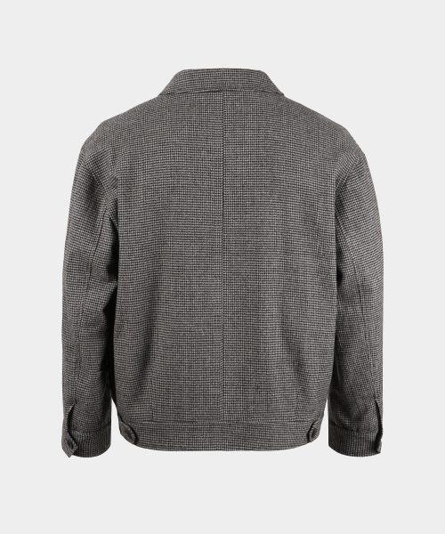 BIRBANTE(ビルバンテ)の「ヘリテージハウンドトゥースブルゾンジャケット - ベージュ(ブルゾン・メンズ・ベージュ・X-LARGE/MEDIUM/LARGE)」の6枚目の写真