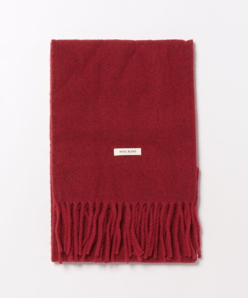 apres jour clair】パッチ付きマフラー（マフラー）｜apres jour clair