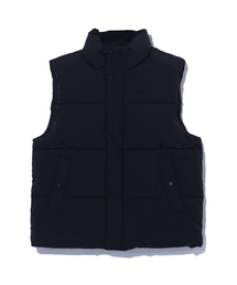 RAYFIKERS（レイフィカース）の「ハイネックウェロンパディングベスト MP9JU931_BLACK（ダウンベスト）」
