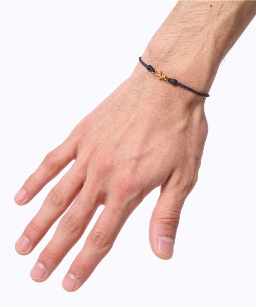【 】Braided Bracelet ブレスレット amp japan ブレスレット Braid Waxed Cord Bracelet -Arrow