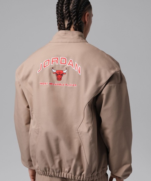 JORDAN BRAND(ジョーダンブランド)の「JORDAN BRAND M J FLT GFX WORKWEAR JKT / ジョーダン ブランド FLT GFX ワークウェア ジャケット / NIKE【SP】(その他アウター・メンズ・カーキ/ブラック・L/M/XXL/XL/S)」の9枚目の写真