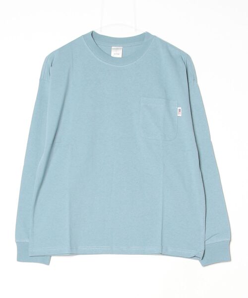 spiritoso（スピリトーゾ）の「USAコットン ロンT（Tシャツ/カットソー・レディース・カーキ/ブラック/ブルー系その他/パープル/ベージュ・FREE）」の4枚目の写真