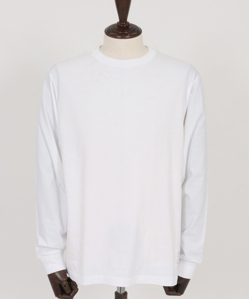 wjk reluxe(ダブルジェーケーリラックス)の「mlt5532-compact combed yarn LS tee ロングスリーブTシャツ(WR26S-28)(Tシャツ/カットソー・メンズ・ブラック/ネイビー/ホワイト・XL/L/M/S)」の16枚目の写真