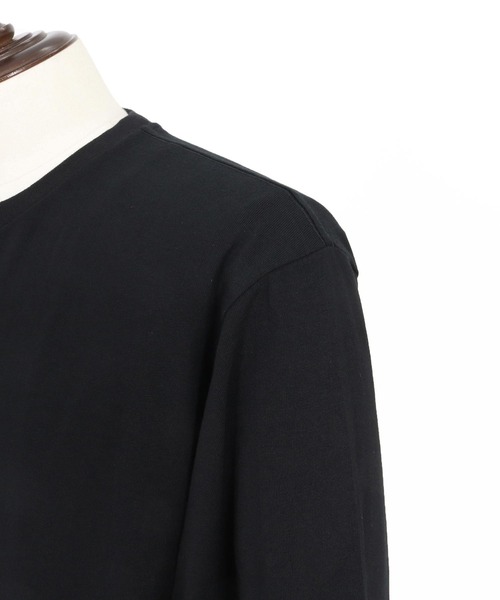 wjk reluxe(ダブルジェーケーリラックス)の「mlt5532-compact combed yarn LS tee ロングスリーブTシャツ(WR26S-28)(Tシャツ/カットソー・メンズ・ブラック/ネイビー/ホワイト・XL/L/M/S)」の21枚目の写真