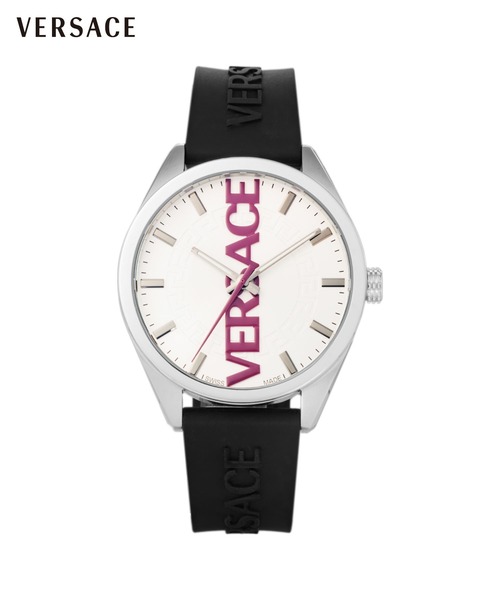 VERSACE(ヴェルサーチ)の「VERSACE/ヴェルサーチェ V-VERTICAL 腕時計 VS-VE3H01125 メンズ(アナログ腕時計・メンズ・ホワイト・FREE)」の1枚目の写真