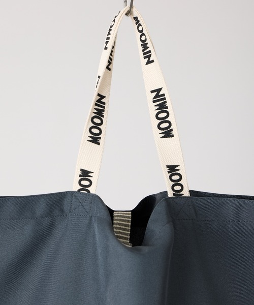 MOOMIN（ムーミン）の「【 MOOMIN / ムーミン 】 ムーミンロゴテープ　トートバッグ　WNI（トートバッグ・レディース・チャコール/ブルー/グリーン/レッド・FREE）」の10枚目の写真