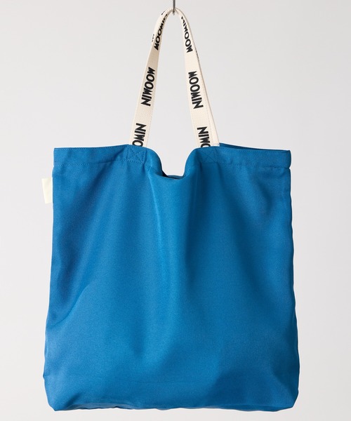 MOOMIN（ムーミン）の「【 MOOMIN / ムーミン 】 ムーミンロゴテープ　トートバッグ　WNI（トートバッグ・レディース・チャコール/ブルー/グリーン/レッド・FREE）」の8枚目の写真