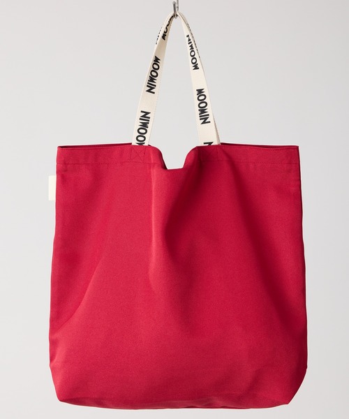 MOOMIN（ムーミン）の「【 MOOMIN / ムーミン 】 ムーミンロゴテープ　トートバッグ　WNI（トートバッグ・レディース・チャコール/ブルー/グリーン/レッド・FREE）」の9枚目の写真