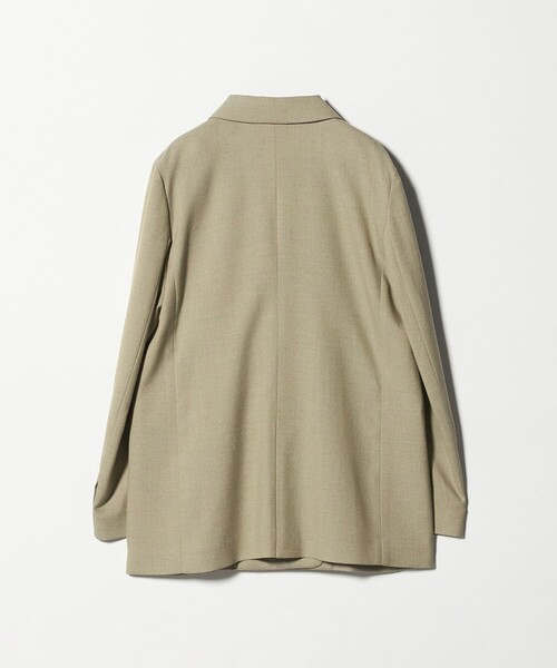 green label relaxing（グリーンレーベルリラクシング）の「［size SHORTあり］ラミーブレンド ダブル ジャケット（テーラードジャケット・レディース・ベージュ/ネイビー・SHORT/36/38）」の19枚目の写真