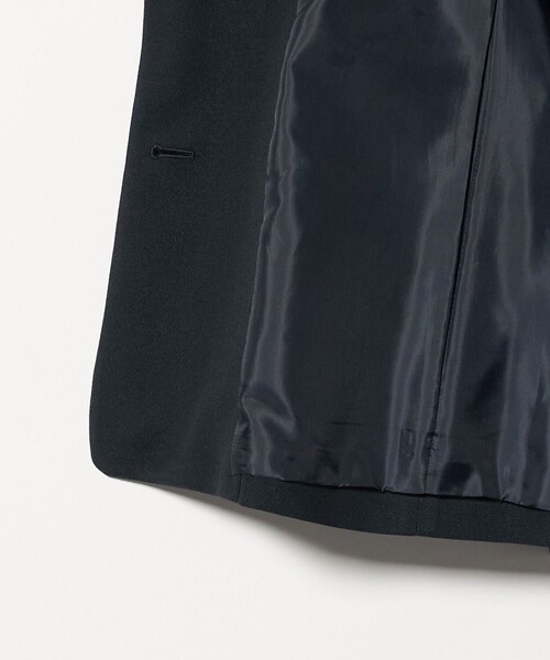 green label relaxing（グリーンレーベルリラクシング）の「［size SHORTあり］ラミーブレンド ダブル ジャケット（テーラードジャケット・レディース・ベージュ/ネイビー・SHORT/36/38）」の21枚目の写真