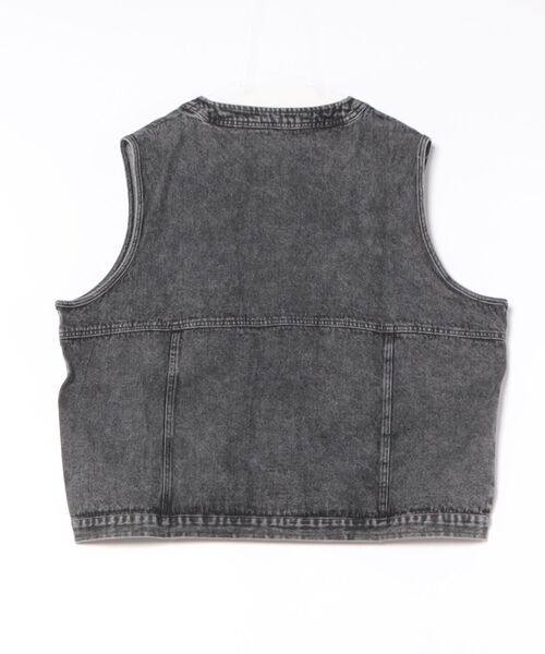 チチカカ（チチカカ）の「Orale! カラーデニムベスト（ベスト・レディース・ブラック/ライトグリーン/ピンク・FREE）」の19枚目の写真