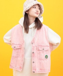 チチカカ（チチカカ）の「Orale! カラーデニムベスト（ベスト）」