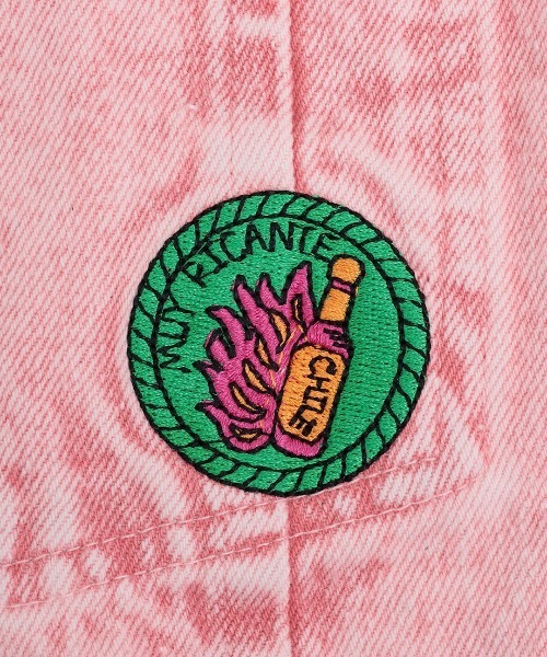 チチカカ（チチカカ）の「Orale! カラーデニムベスト（ベスト・レディース・ブラック/ライトグリーン/ピンク・FREE）」の16枚目の写真