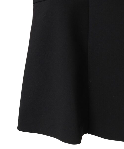 MELROSE claire（メルローズ クレール）の「【MELROSE CLAIRE noir】入卒園式・卒入学式・ダブルクロスペプラムベスト（セットアップ可）（ベスト・レディース・ライトグレー/ブラック・FREE）」の3枚目の写真