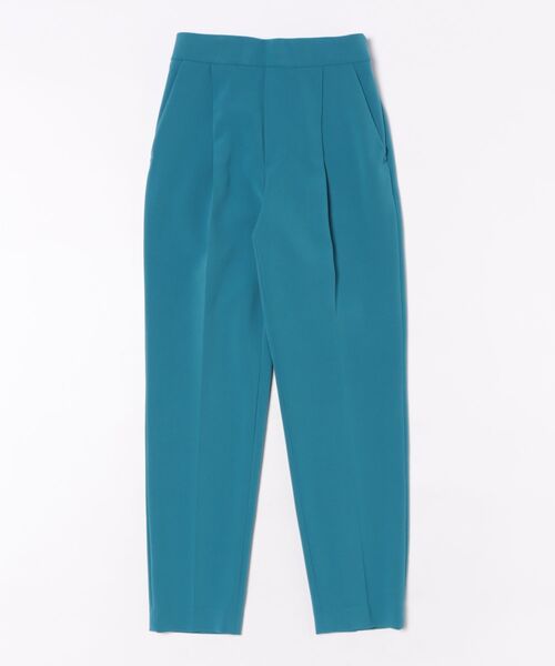 qualite（カリテ）の「【ブルー】ダブルクロスセンタープレスパンツ/オフィスカジュアル（その他パンツ・レディース・ブルー・34/36/38/40/32）」の5枚目の写真