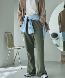 DOUX ARCHIVES（ドゥアルシーヴ）の「【ZOZO限定】美脚見え/ピグメント裏毛フレアパンツ（スウェットパンツ）」