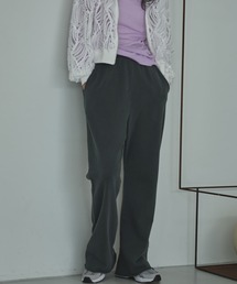 Doux archives | 【ZOZO限定】美脚見え/ピグメント裏毛フレアパンツ(スウェットパンツ)