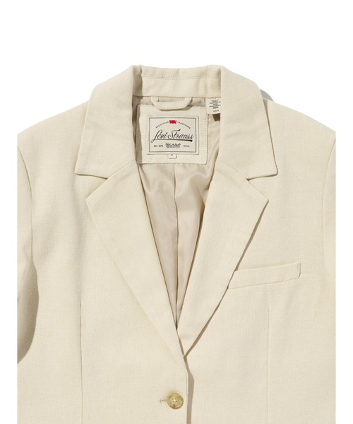 Levi's（リーバイス）の「Levi's/リーバイス ステラ リラックス ブレザー（テーラードジャケット・レディース・ホワイト・M/S/XS）」の8枚目の写真