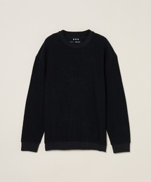 three dots | ウールミックス パイルフリース クルーネック(スウェット)