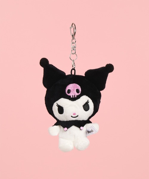 sanrio / サンリオ 】ダイカット ぬいぐるみ ミラー付きキーホルダー