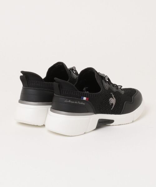 le coq sportif(ルコックスポルティフ)の「【le coq sportif】LCS ロワール(スニーカー・レディース・ブラック・23.5cm/23.0cm/24.5cm/24.0cm/22.5cm)」の2枚目の写真