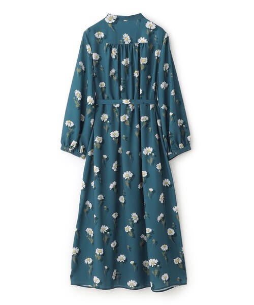 S.ESSENTIALS（エスエッセンシャルズ）の「マーガレットプリントワンピース（ワンピース・レディース・ブラック/グリーン系その他4・36/38）」の3枚目の写真