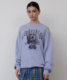 RETRIEVER DOLL CREWNECK [LIGHT PURPLE]