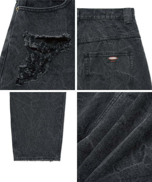 Big Unionの「ディストロイドクリンクルデニムパンツ(ブラック)(デニムパンツ・メンズ・その他・S/M/L)」の15枚目の写真