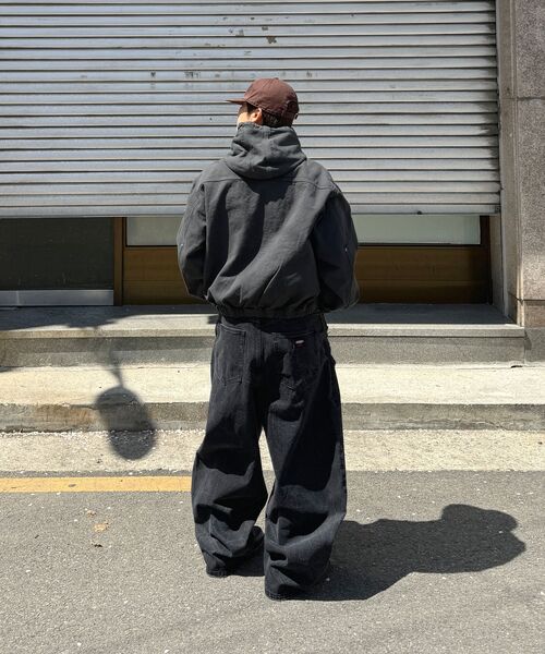 Big Unionの「ディストロイドクリンクルデニムパンツ(ブラック)(デニムパンツ・メンズ・その他・S/M/L)」の9枚目の写真
