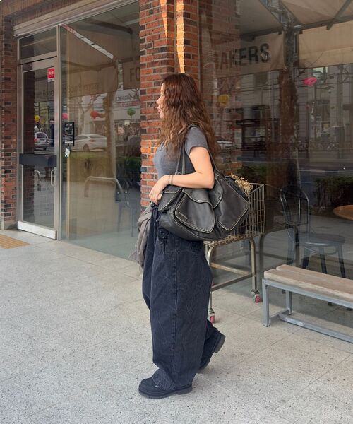 Big Unionの「ディストロイドクリンクルデニムパンツ(ブラック)(デニムパンツ・メンズ・その他・S/M/L)」の10枚目の写真