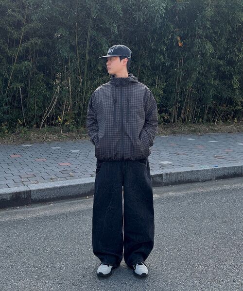 Big Unionの「ディストロイドクリンクルデニムパンツ(ブラック)(デニムパンツ・メンズ・その他・S/M/L)」の3枚目の写真