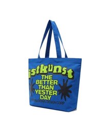 ISTKUNST（イストクンスト）の「BTY CANVAS TOTE BAG_BLUE(IK2DFMAB41A)（トートバッグ）」