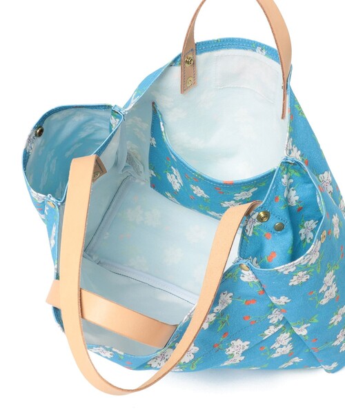 BEAMS BOY(ビームスボーイ)の「【別注】BAG'n'NOUN / FLOWER 2WAY(ショルダーバッグ・レディース・ブルー・ONE SIZE)」の4枚目の写真