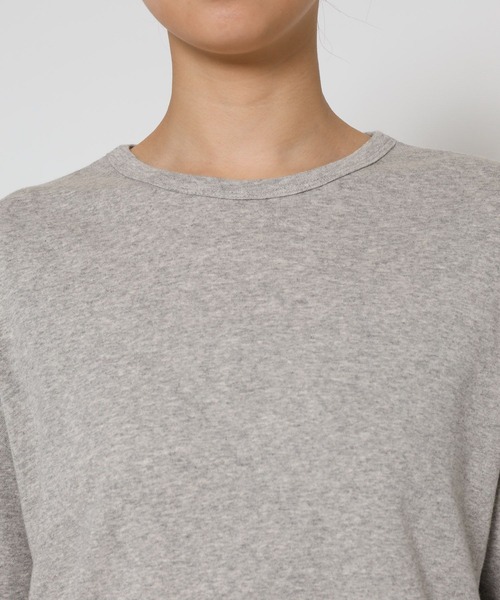 BARNYARDSTORM（バンヤードストーム）の「BARNYARDSTORM / 裾レースロンＴ（Tシャツ/カットソー・レディース・グレー/ホワイト・FREE）」の22枚目の写真