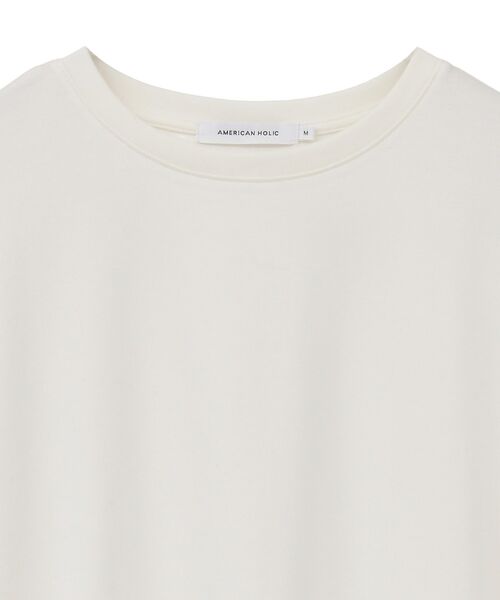 AMERICAN HOLIC（アメリカンホリック）の「クルーネックスクエアヘムプルオーバー（Tシャツ/カットソー・レディース・オフホワイト/グレー系その他・L/M）」の17枚目の写真