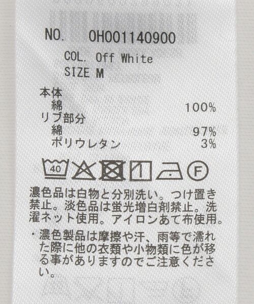 AMERICAN HOLIC（アメリカンホリック）の「クルーネックスクエアヘムプルオーバー（Tシャツ/カットソー・レディース・オフホワイト/グレー系その他・L/M）」の21枚目の写真