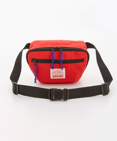 Ocean&Ground（オーシャン&グラウンド）の「ｳｴｽﾄﾎﾟｰﾁGOODAY（ボディバッグ/ウエストポーチ・キッズ・ブラック/グリーン/ブルー/マスタード/レッド/ブルー系その他・FREE）」の15枚目の写真