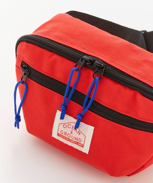 Ocean&Ground（オーシャン&グラウンド）の「ｳｴｽﾄﾎﾟｰﾁGOODAY（ボディバッグ/ウエストポーチ・キッズ・ブラック/グリーン/ブルー/マスタード/レッド/ブルー系その他・FREE）」の18枚目の写真
