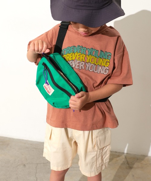 Ocean&Ground（オーシャン&グラウンド）の「ｳｴｽﾄﾎﾟｰﾁGOODAY（ボディバッグ/ウエストポーチ・キッズ・ブラック/グリーン/ブルー/マスタード/レッド/ブルー系その他・FREE）」の8枚目の写真