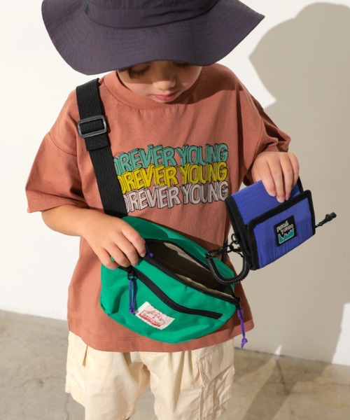 Ocean&Ground（オーシャン&グラウンド）の「ｳｴｽﾄﾎﾟｰﾁGOODAY（ボディバッグ/ウエストポーチ・キッズ・ブラック/グリーン/ブルー/マスタード/レッド/ブルー系その他・FREE）」の9枚目の写真